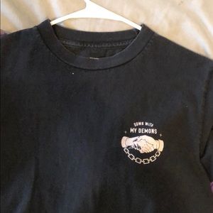 Sketchy Tank Down With My Demons T Shirt